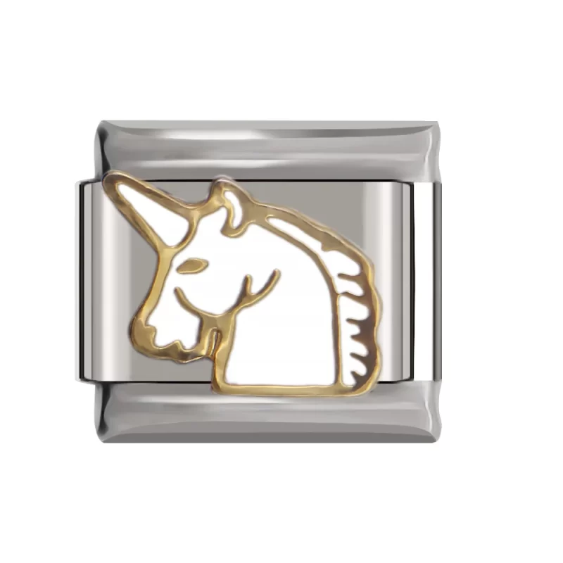 9mm Width Dog Elephant Cat Horse Fish Unicorn Rabbit Charm - Image 4