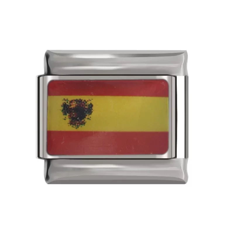 1Pcs 9mm Width National Flag Charm - Image 6