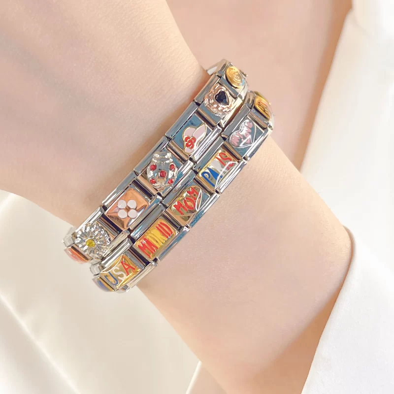 Glaze Madrid Mom Roma Paris Italian Charm Fit 9mm - Image 2